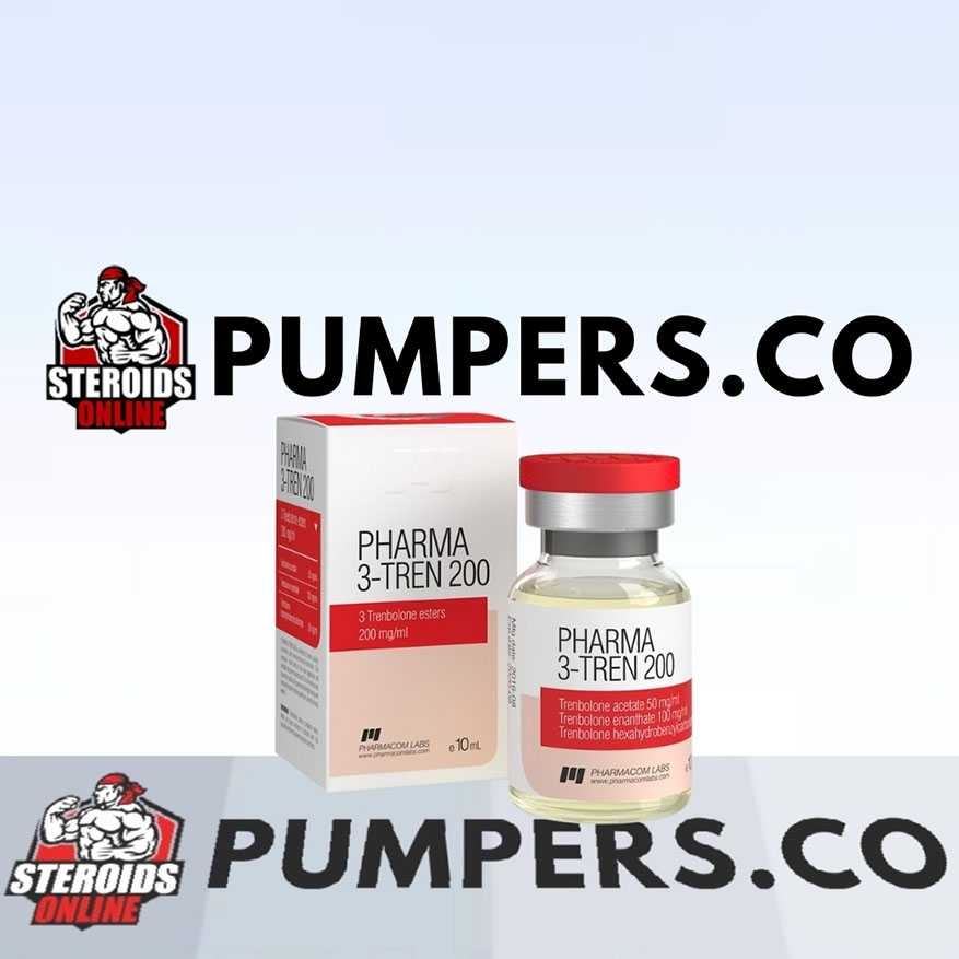 Pharma 3 Tren 200 (trenbolone mix) 10ml vial (200mg/ml)